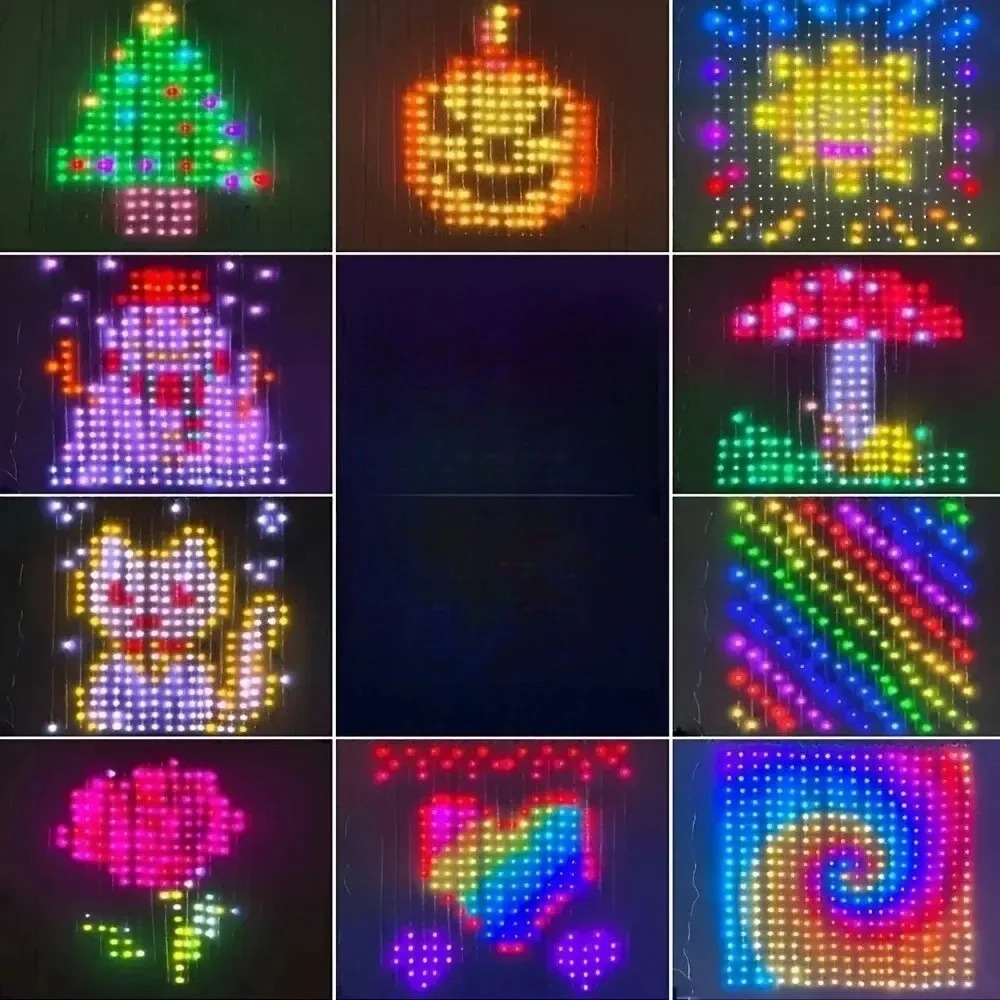 Home Decor Free App - LED Pixel Curtain Lights Bluetooth APP
