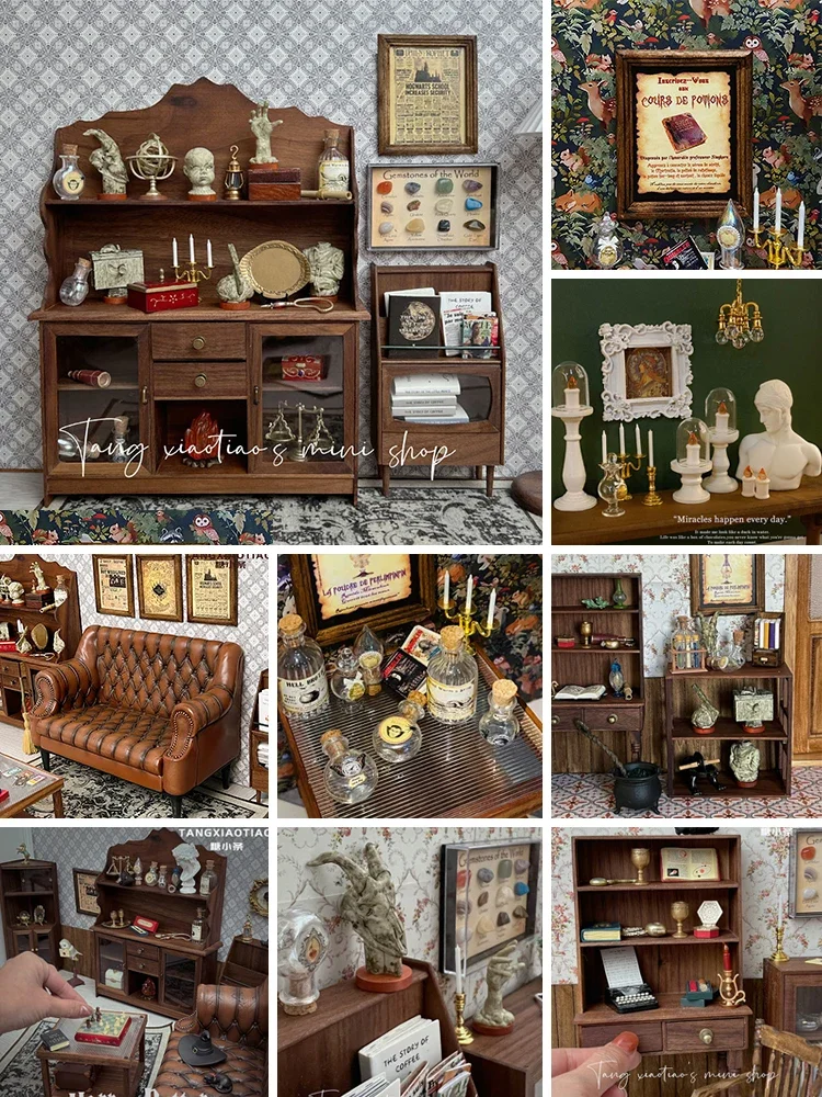 Home Decor Za - Dollhouse Retro Decoration Magic House Props