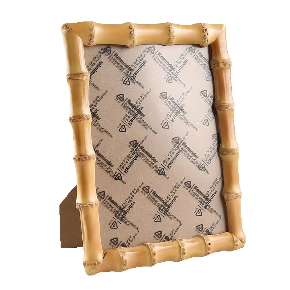 Bamboo Photo Frame - Nilerun Handmade Natural Bamboo Root Photo