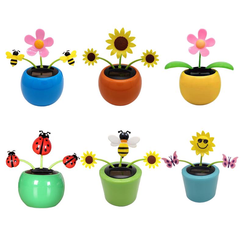 Home Decor Za - Solar Powered Dancing Flower Sunflower Solar