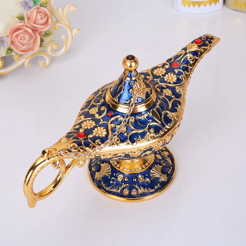 Large Size Aladdin Magic Lamp  - Home Decor Za ulasan dan harga