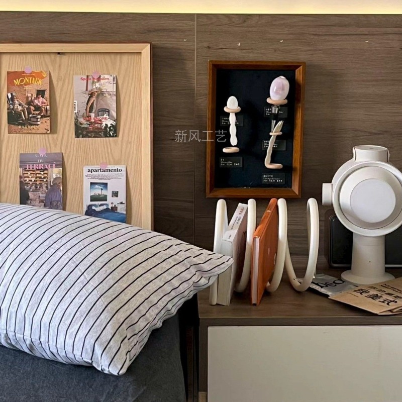 Creative Minimalist Metal Maga - Home Decor Magazine ulasan dan harga