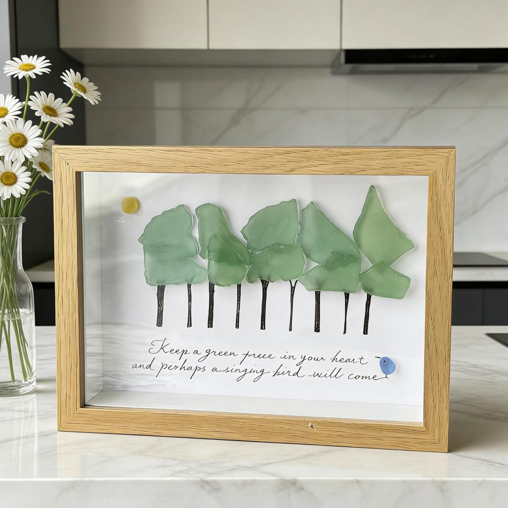 Desktop Photo Frame Photo Fram - Bamboo Photo Frame ulasan dan harga