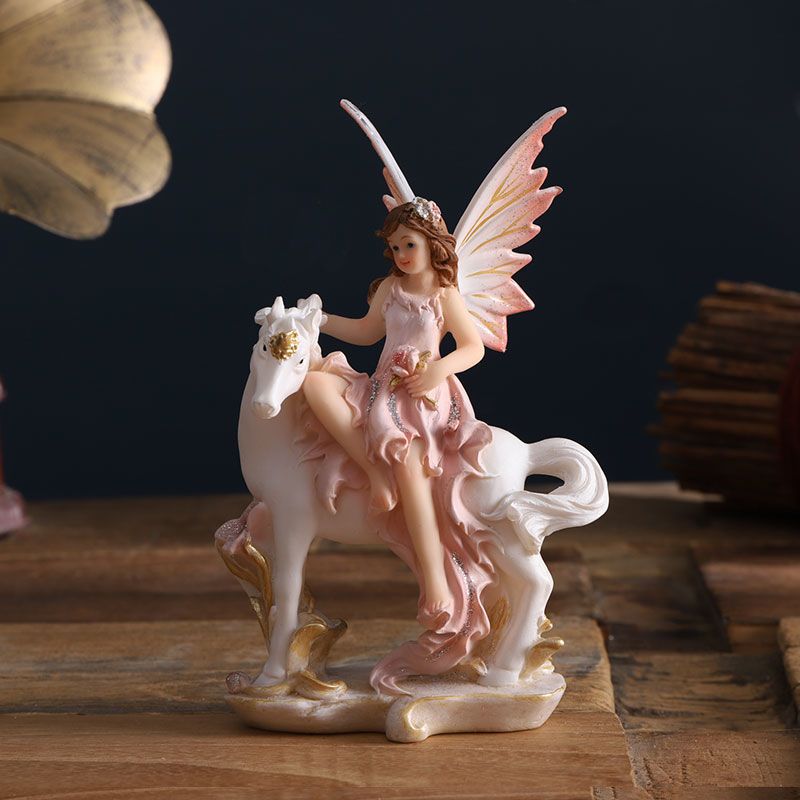 Nordic Angel Fairy Garden Stat - Home Decor Za ulasan dan harga