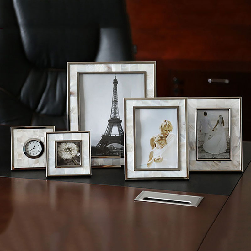 European Shell Decorative Allo - Bamboo Photo Frame ulasan dan harga