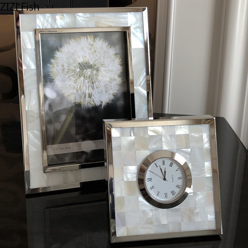 European Shell Decorative Allo - Bamboo Photo Frame ulasan dan harga