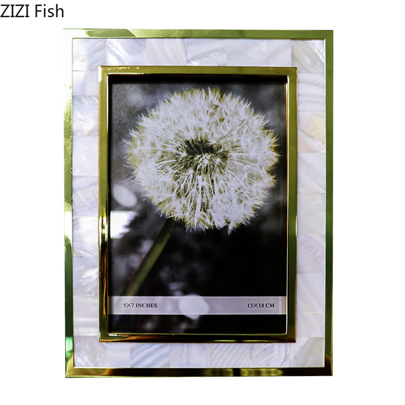 European Shell Decorative Allo - Bamboo Photo Frame ulasan dan harga