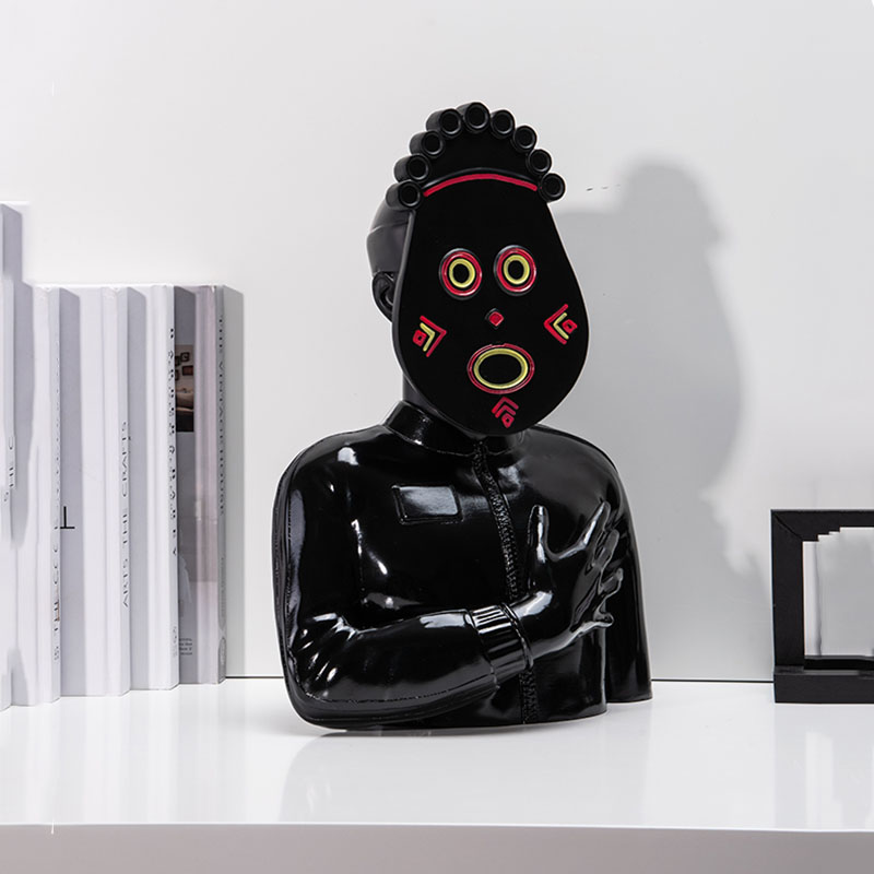 Nordic Home Decor Banksy Statu - Home Decor Y2K ulasan dan harga