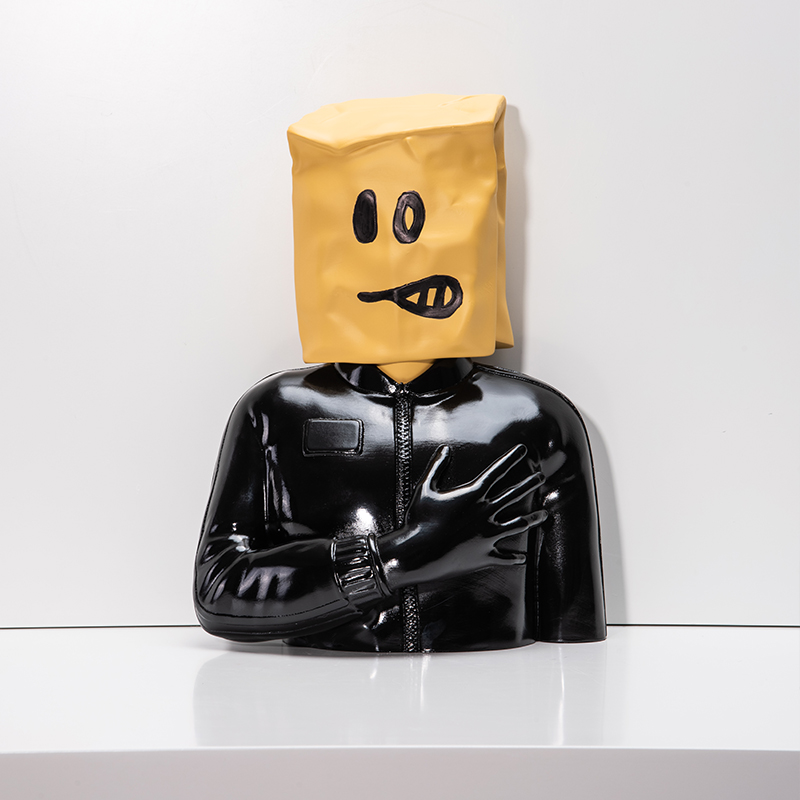Nordic Home Decor Banksy Statu - Home Decor Y2K ulasan dan harga