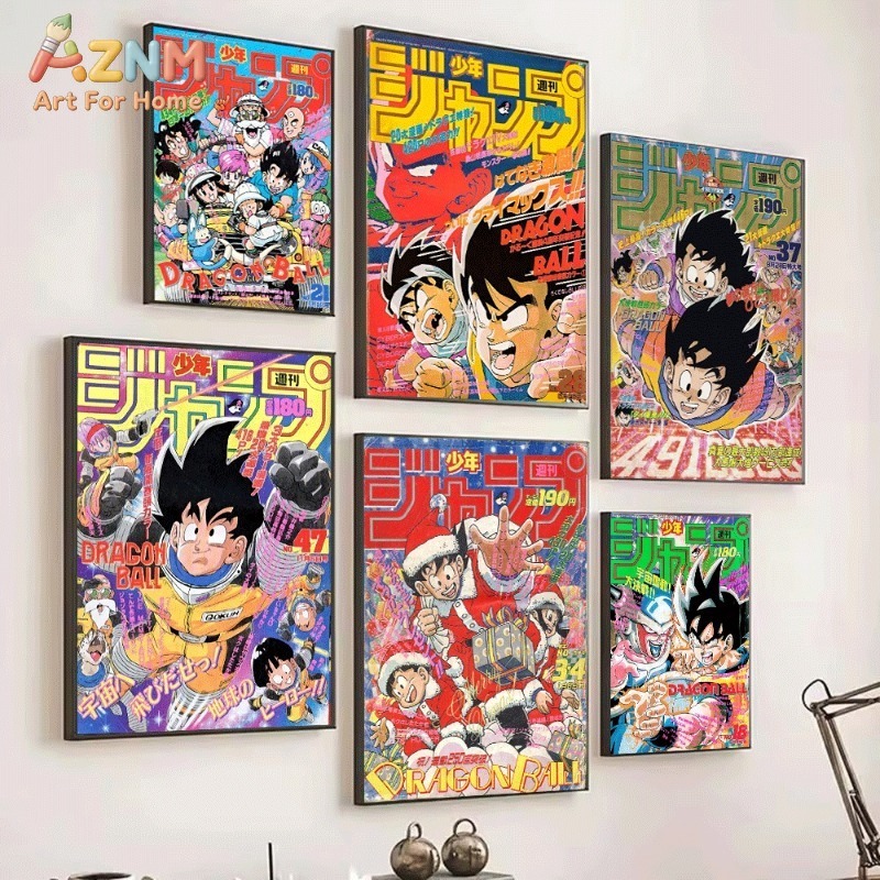 Dragon Ball Shonen Jump Vintag - Home Decor Magazine ulasan dan harga