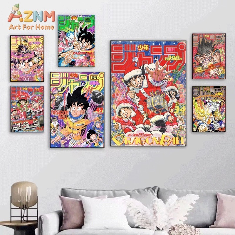Dragon Ball Shonen Jump Vintag - Home Decor Magazine ulasan dan harga