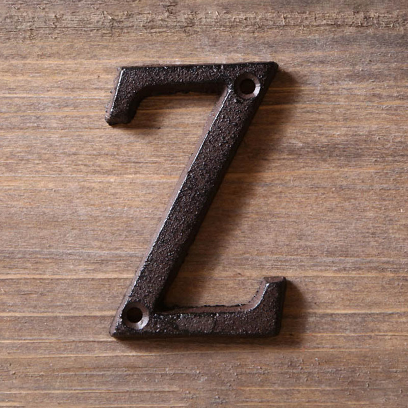 Metal Letters Numbers Cast Iro - Home Decor Y2K ulasan dan harga