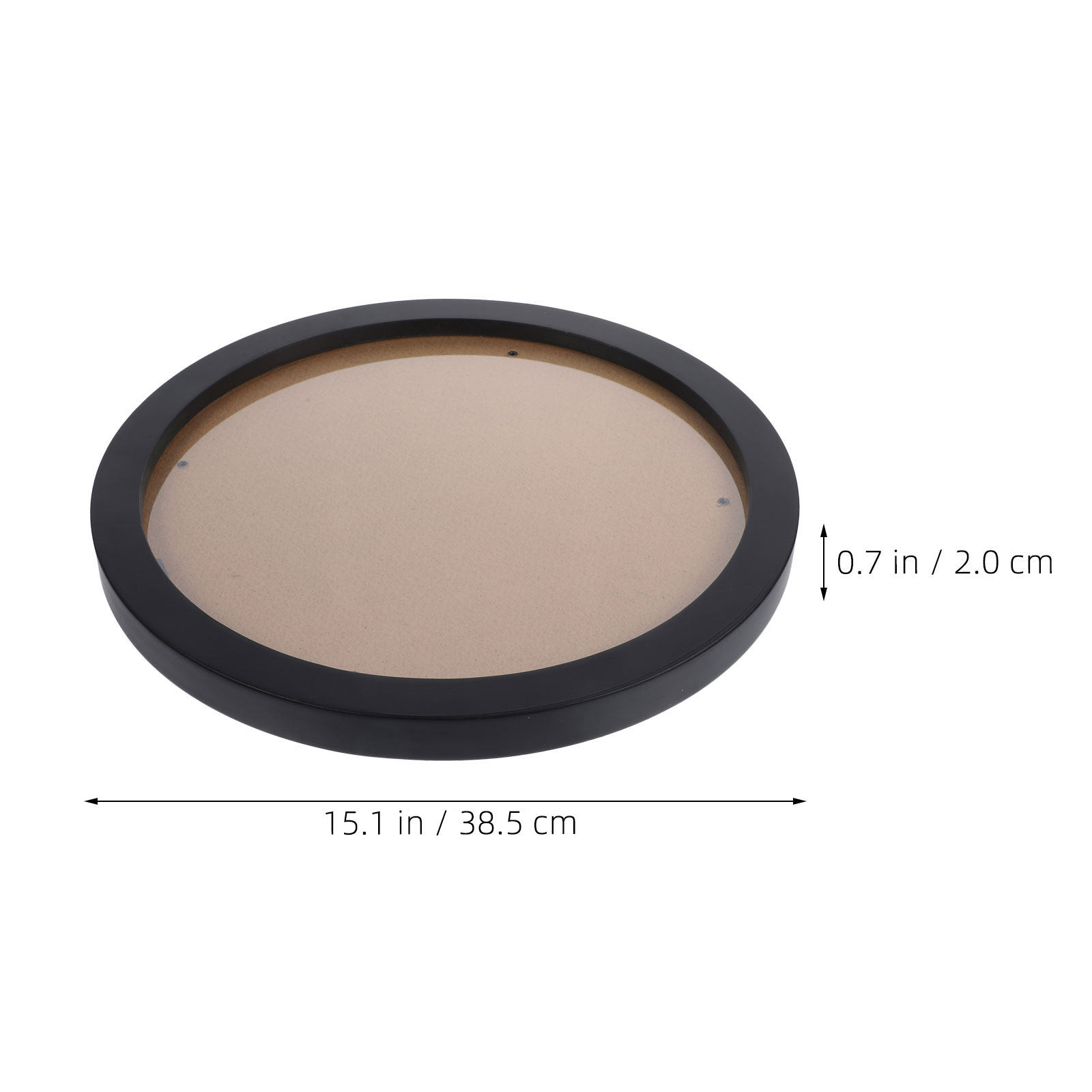 Round Embroidery Display Frame - Bamboo Photo Frame ulasan dan harga