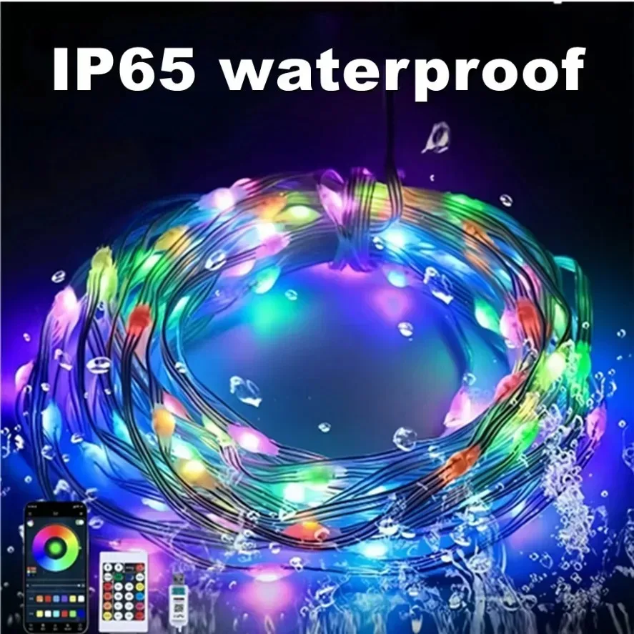 5-20m WS2812B RGB LED Fairy St - Home Decor Free App ulasan dan harga