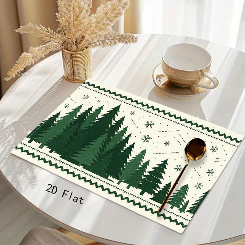 Minimalist Red Background Whit - Linen Table Runner ulasan dan harga