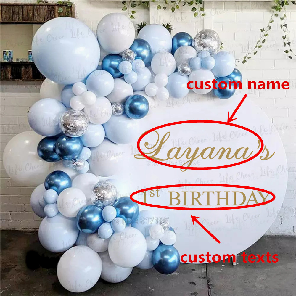 Birthday Party Vinyl Wall Deca - Home Decor Indonesia ulasan dan harga