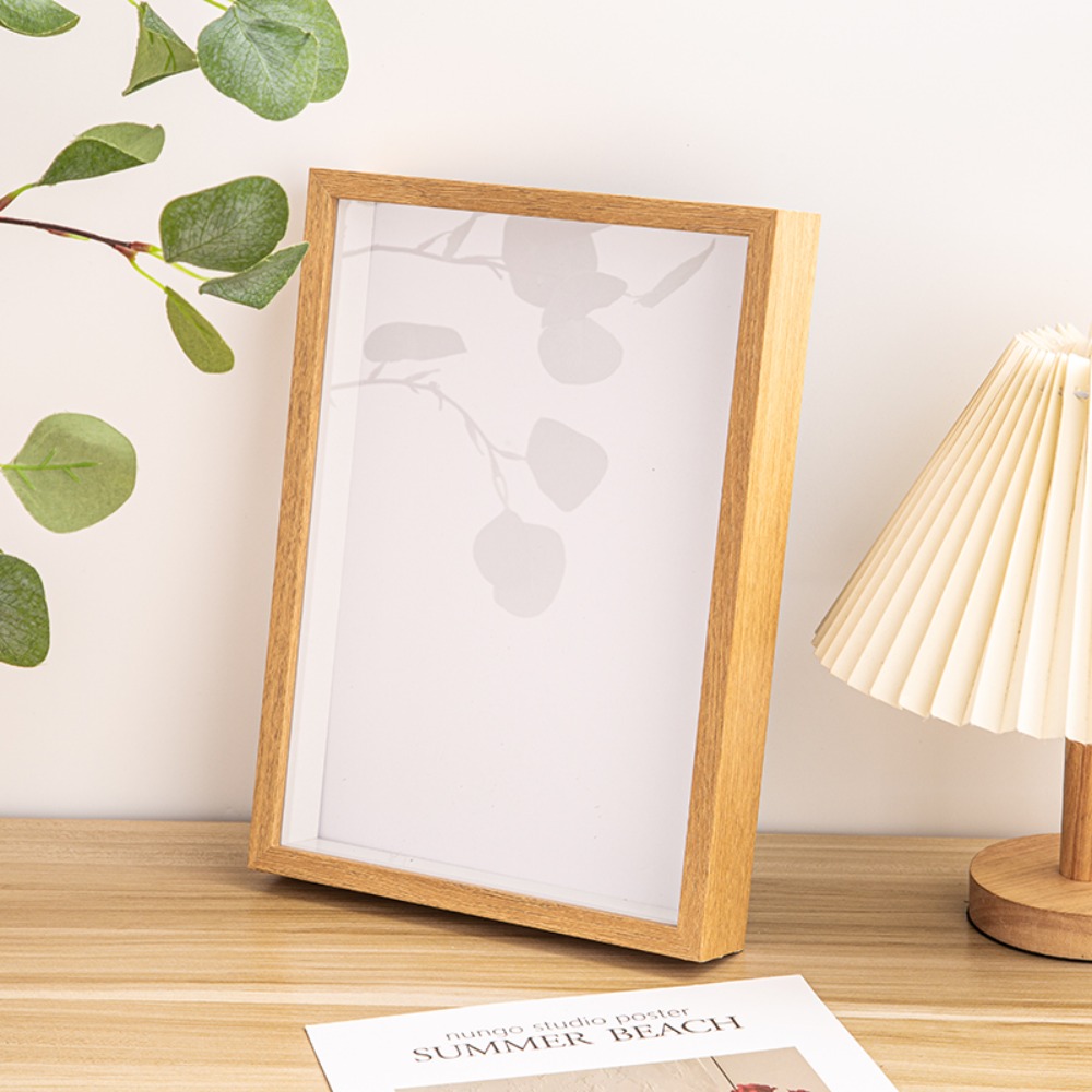 Durable Multi-size Shadow Box  - Bamboo Photo Frame ulasan dan harga