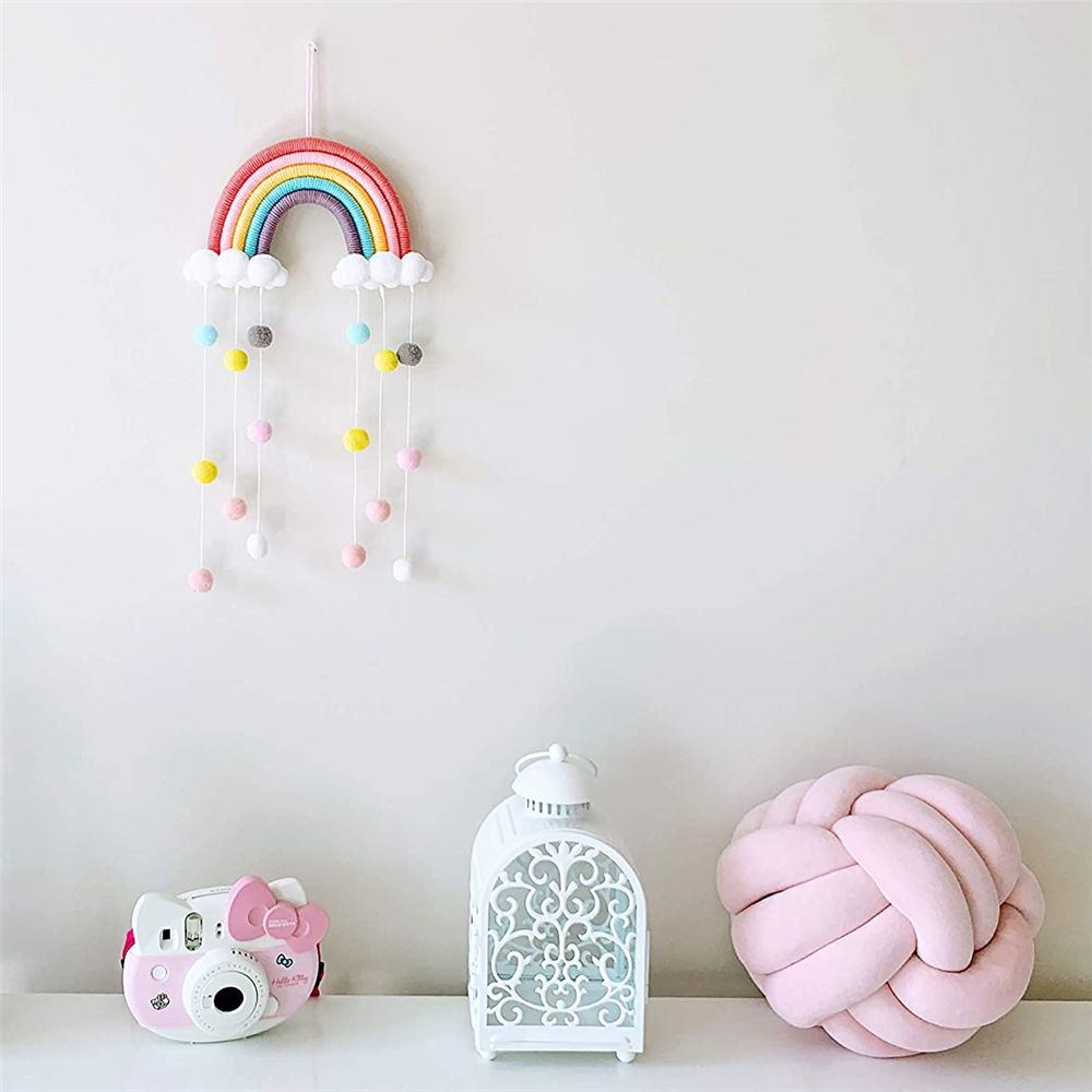 Hand-woven Five Strands Rainbo - Home Decor Y2K ulasan dan harga