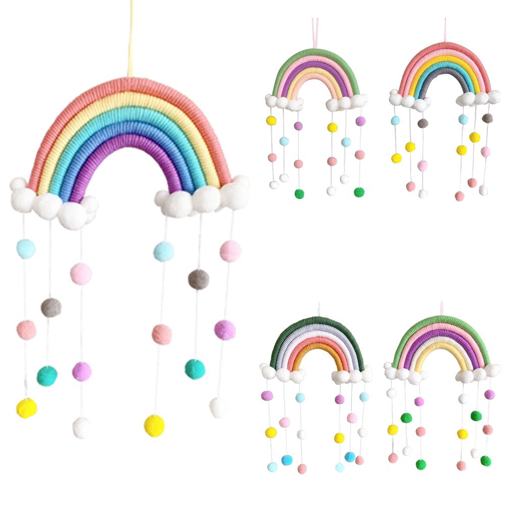 Hand-woven Five Strands Rainbo - Home Decor Y2K ulasan dan harga