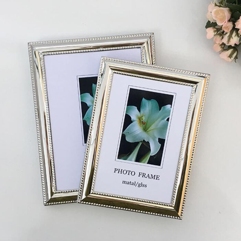 European Style Metal Silver Co - Bamboo Photo Frame ulasan dan harga