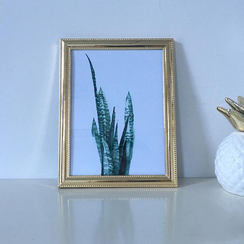 European Style Metal Silver Co - Bamboo Photo Frame ulasan dan harga