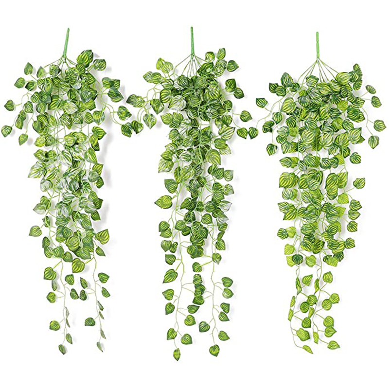 Artificial Basket Rattan Hangi - Rattan Plant Basket ulasan dan harga