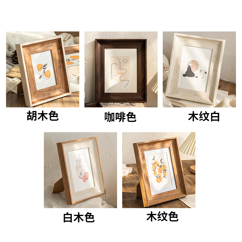 Minimalist Square Photo Frame  - Bamboo Photo Frame ulasan dan harga