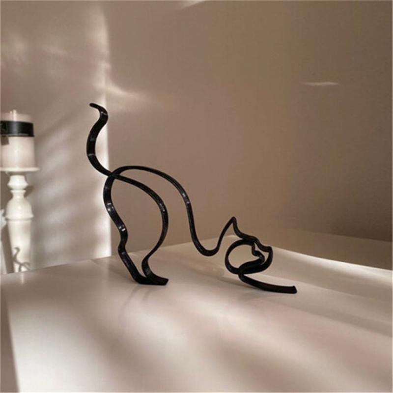 Dog Art Sculpture Metal Dog Ab - Home Decor Y2K ulasan dan harga