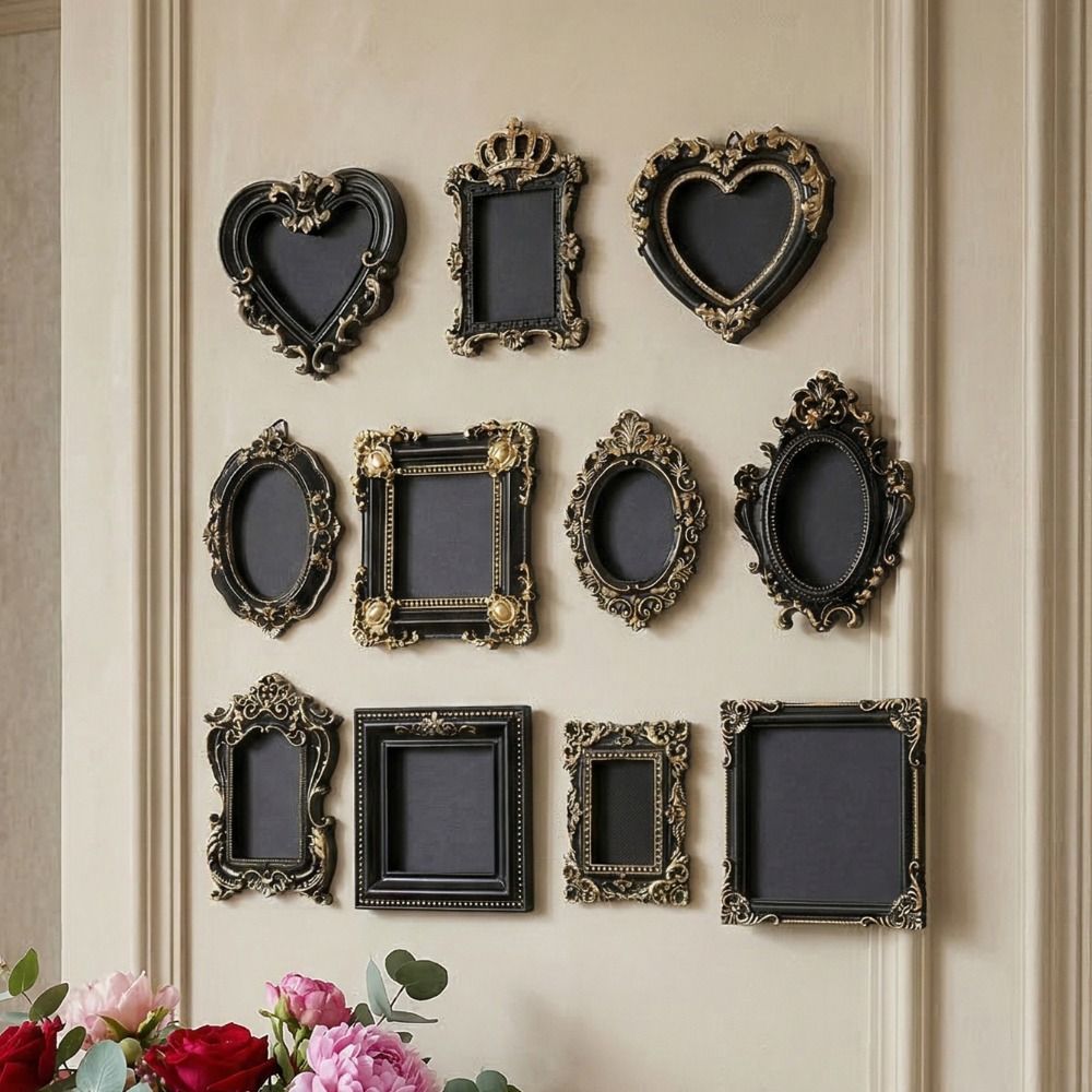 Hanging Mini Photo Frames Resi - Bamboo Photo Frame ulasan dan harga
