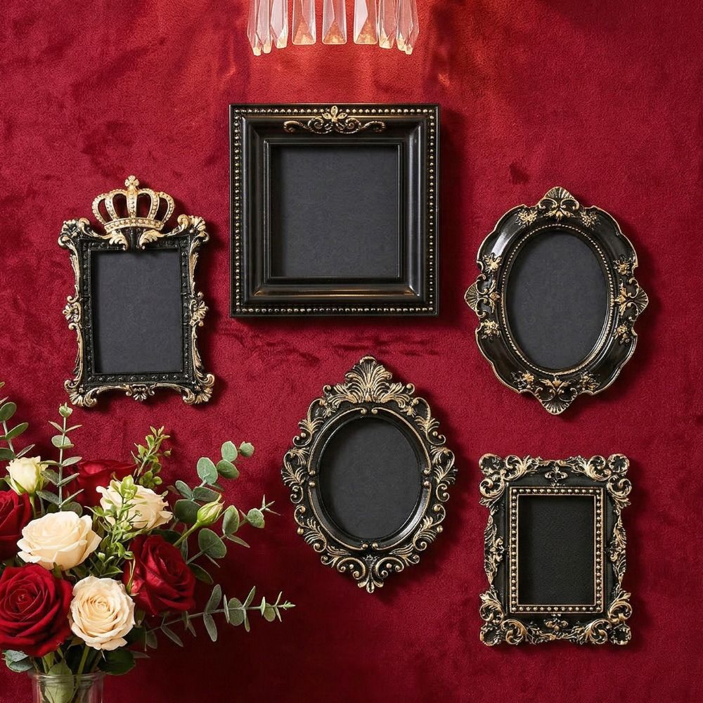 Hanging Mini Photo Frames Resi - Bamboo Photo Frame ulasan dan harga