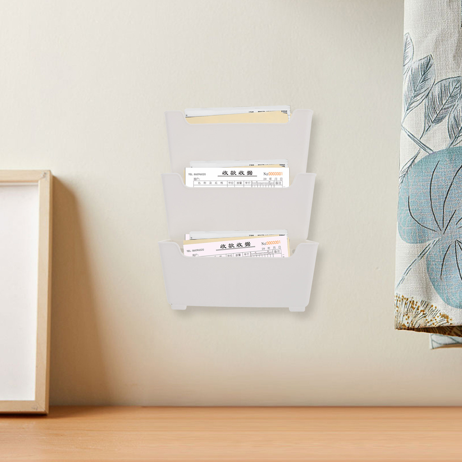 1Set Wall Mounted File Organiz - Home Decor Magazine ulasan dan harga