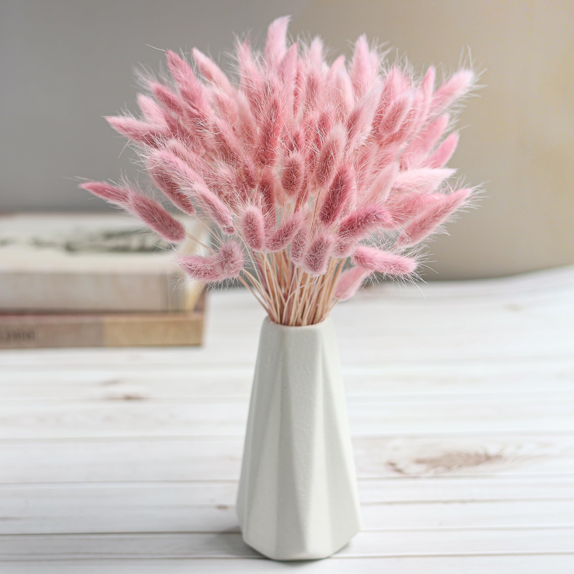120 Stem Pink Dried Pampas Bun - Pampas Grass Decor ulasan dan harga