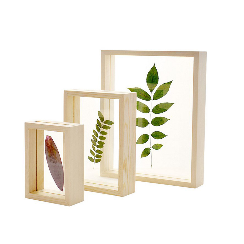 Transparent Wooden Frame Made  - Bamboo Photo Frame ulasan dan harga
