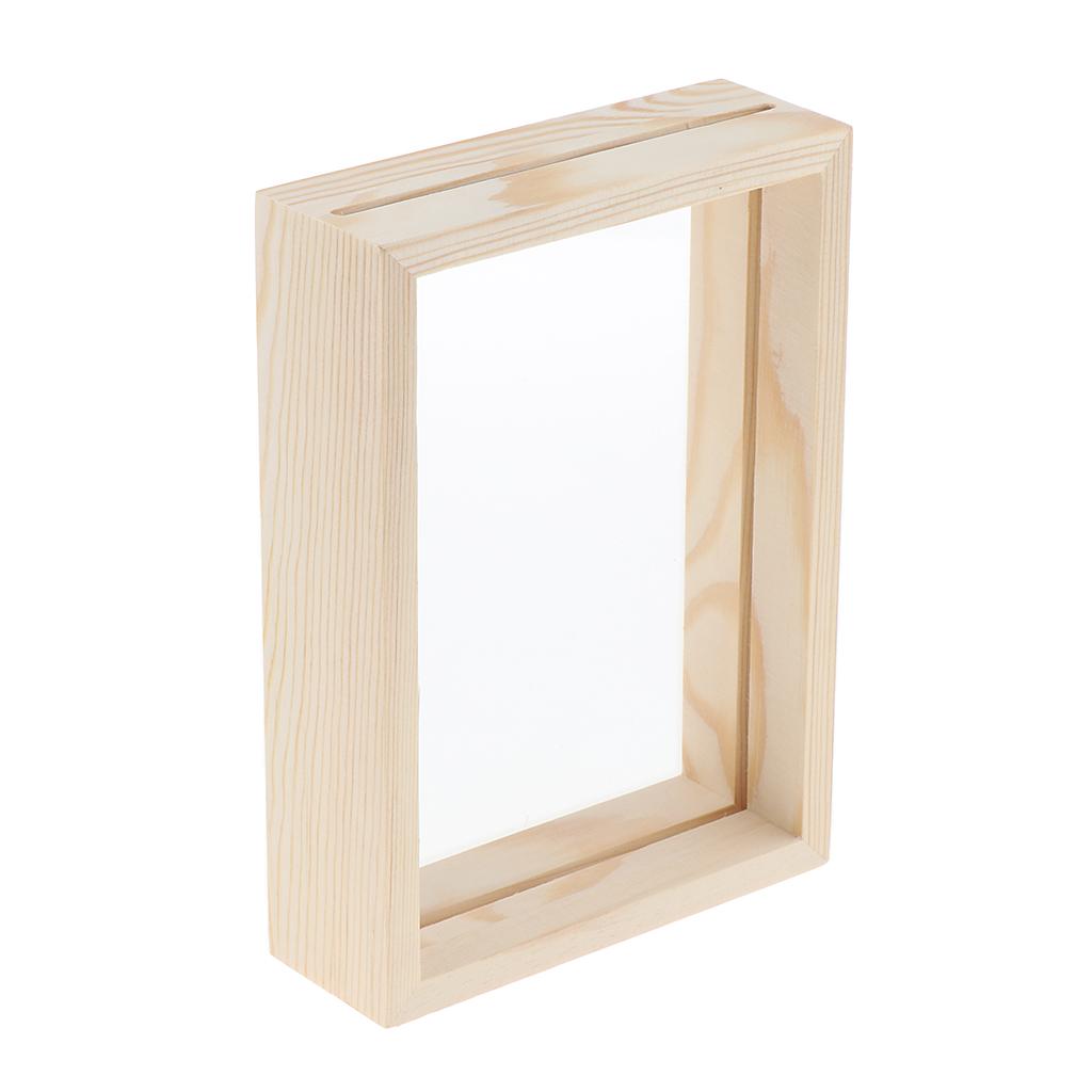 Transparent Wooden Frame Made  - Bamboo Photo Frame ulasan dan harga