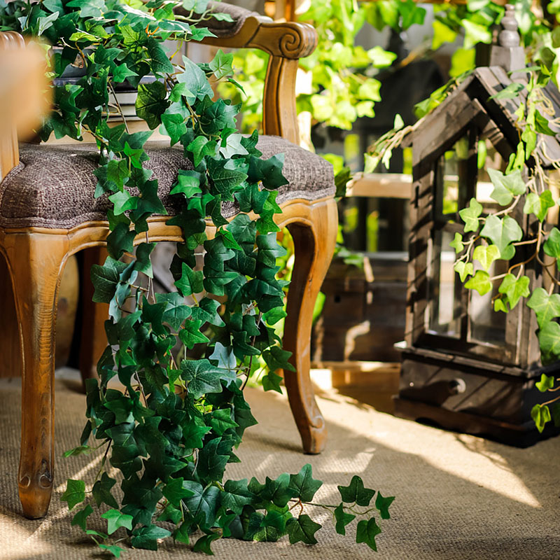 230cm Vivid Artificial Plants  - Rattan Plant Basket ulasan dan harga