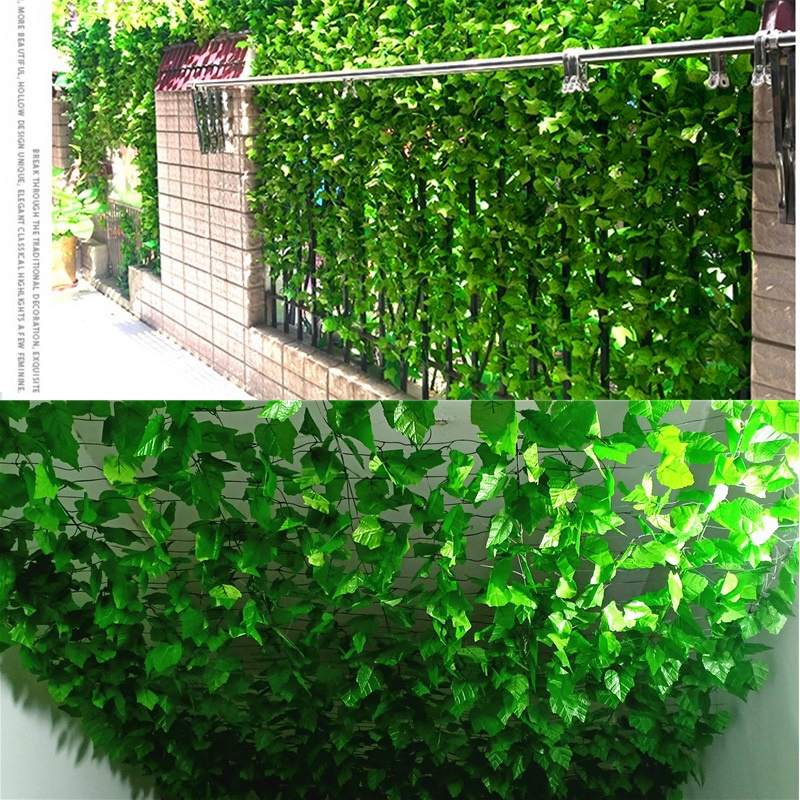 230cm Vivid Artificial Plants  - Rattan Plant Basket ulasan dan harga