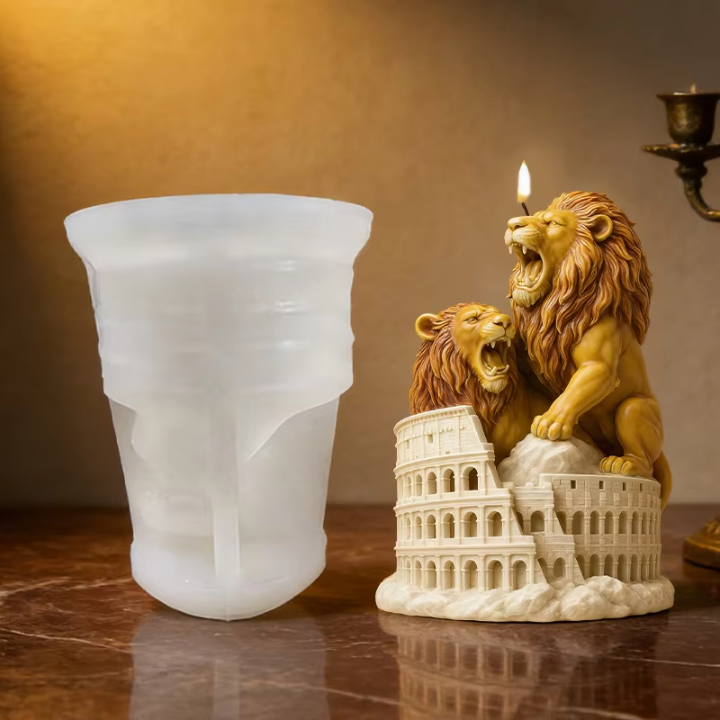 3D Wolf Big Ben Indian Elephan - Home Decor Indonesia ulasan dan harga