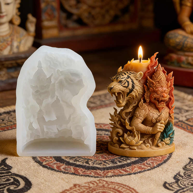 3D Wolf Big Ben Indian Elephan - Home Decor Indonesia ulasan dan harga