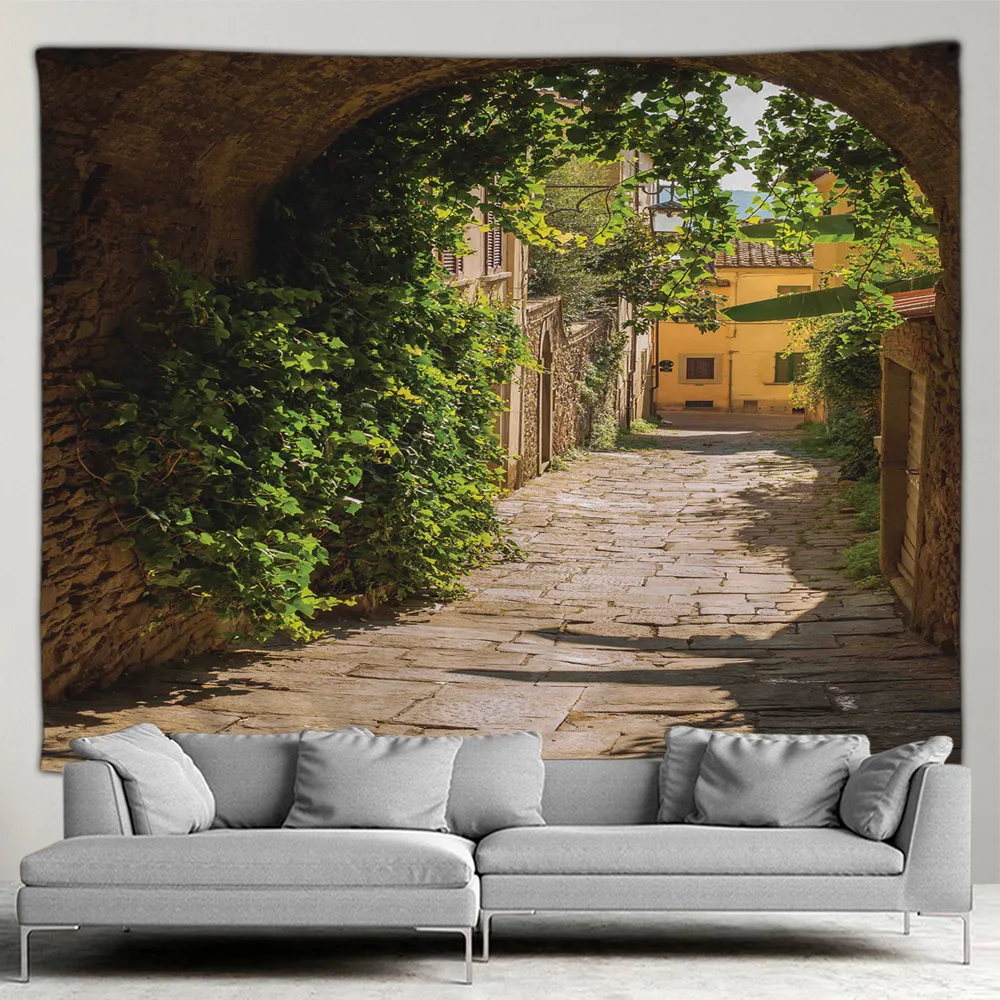 Outdoor Garden Poster Mediterr - Home Decor Indonesia ulasan dan harga