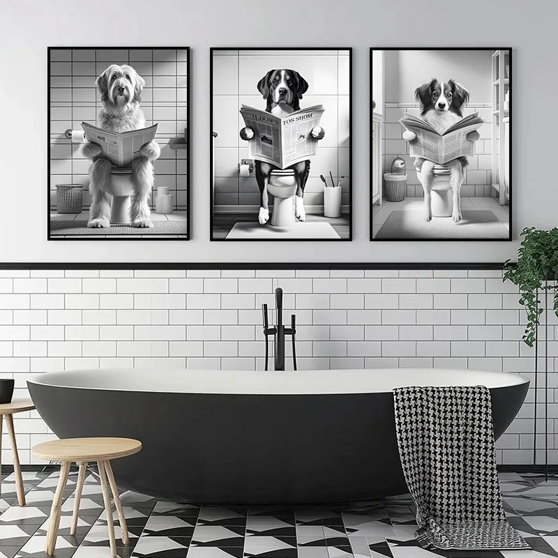 (1pc frameless)Funny Animal Do - Home Decor Magazine ulasan dan harga